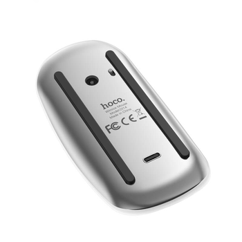Мышь беспроводная Bluetooth аккумуляторная HOCO (BT3.0-5.0, 1600DPI). White