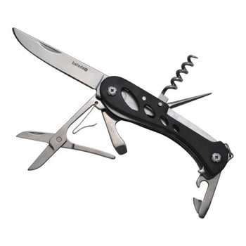 Нож Baladeo Barrow Multitool 9 Tools BLACK