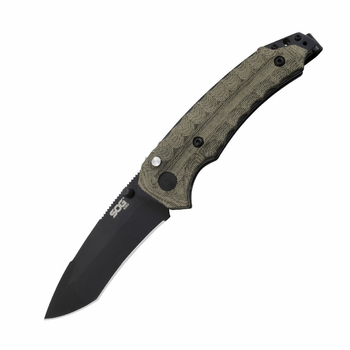 Нож SOG Kiku Assisted S35VN Black