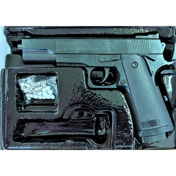 Страйкбольный пистолет "Beretta 92" Galaxy 27х17х4 см Черный 000217806