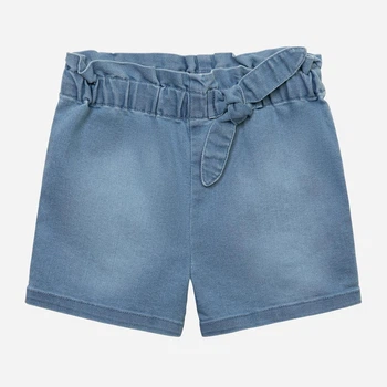 Дитячі джинсові шорти для дівчинки Minoti Chain 6 35823KID 80-86 см Сині (5059030679293)