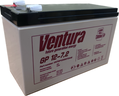 Аккумуляторная батарея Ventura GP 12-7,2