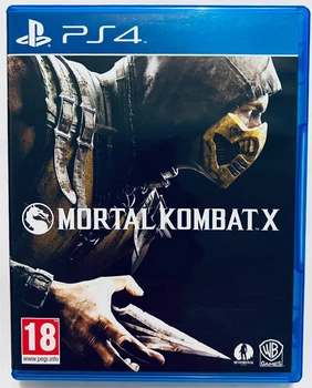 Mortal Kombat X, Б/У, русские субтитры - диск для PlayStation 4