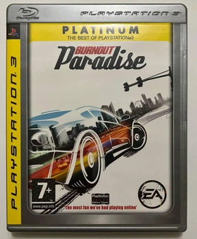 Burnout Paradise Platinum, Б/У, английская версия - диск для PlayStation 3