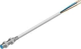 Індуктивний датчик M5, Sn=0.8mm, PNP/NC, кабель 2,5m, SIEN-M5B-PO-KL/150374 Festo