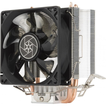 Вентилятор CPU SilverStone KR03, алюминий и медные тепловые трубки, 1x92 мм, для Intel LGA115x/1200/1366, AMD AM2/AM3/AM4/FM1/FM2 (SST-KR03)