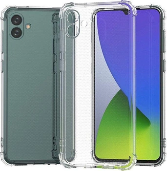 Чехол Fiji Proof для Samsung Galaxy A04 (A045) бампер с усиленными бортами Transparent
