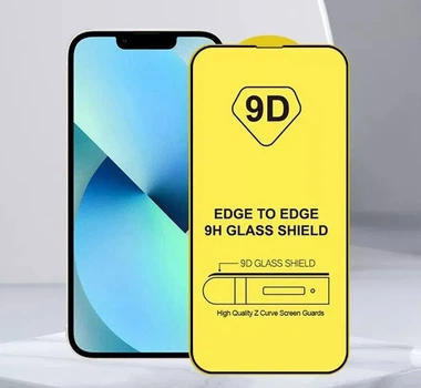 Защитное стекло TDG 9D для Apple Iphone 14 Plus Full Glue черный 0,26 мм в упаковке