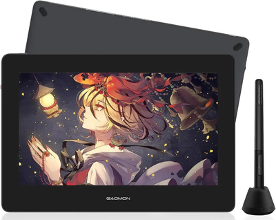 Графический дисплей 13,3" Gaomon PD1320 для рисования 8192 чувствительность пера, 5080 LPI