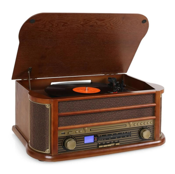 Музыкальная система в ретро стиле Auna Belle Epoque 1908 (10008633) Fm/USB/CD