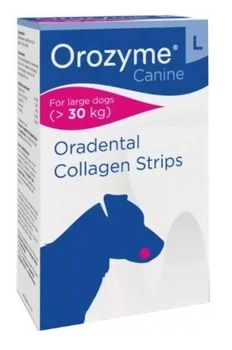 Жевательные полоски Orozyme (Орозим) для гигиены ротовой полости собак крупных пород (L)