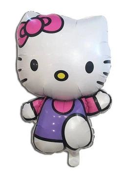 Фольгована Кулька HELLO KITTY 70х46см Фіолетовий
