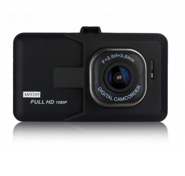 Автомобильный видеорегистратор DVR 626 1080P ИК-подсветка SD черный