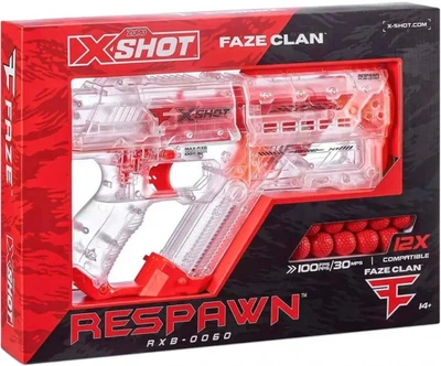 Бластер Zuru X-SHOT Faze Clan Respawn, 12 пулек 36499
