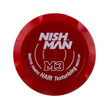 Мужская матовая паста для укладки волос Nishman