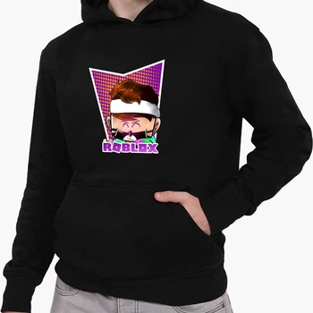 Детский худи Роблокс (Roblox) Черный (9298-1221-8) 140 см