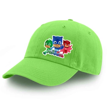 Детская кепка Герои в масках (PJ Masks) (9273-1611) 100% Хлопок 53-56 см Салатовый