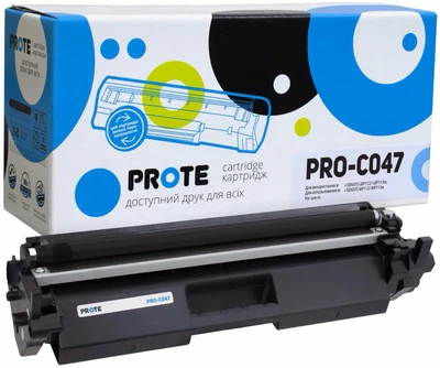 Тонер-картридж Prote совместимый аналог Canon 047 Black (PRO-C047)