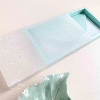 Gift box Magnolia бирюзовый Оригинальный подарок Любимой на день рождения, юбилей, 8 марта