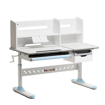 Парта-трансформер для підлітка Fundesk Fiore II 1200 x 650 x 540 -760 мм Blue