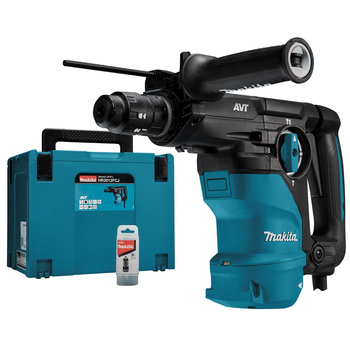 Перфоратор сетевой с быстросменным патроном Makita HR3012FCJ (1050 Вт, 3.9 Дж, SDS-PLUS, AVT)