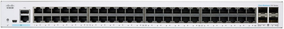 Комутатор Cisco CBS220-48T-4G-EU