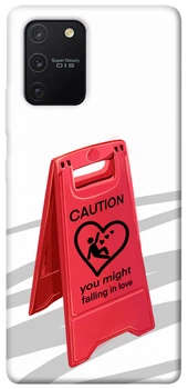 TPU чохол Demsky Caution falling in love для Samsung Galaxy S10 Lite