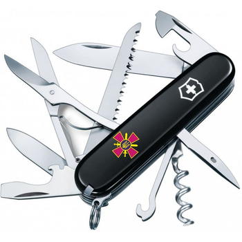 Складаний ніж Victorinox HUNTSMAN ARMY Емблема СВ ЗСУ 1.3713.3_W0020u