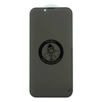 Захисне скло Type Gorilla 0.33мм 2.5D HD Anti-Peep NPT14 для iPhone 13 Pro Max/14 Plus Колір Чорний