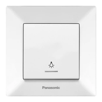Кнопка вызова Panasonic Arkedia Slim, белая