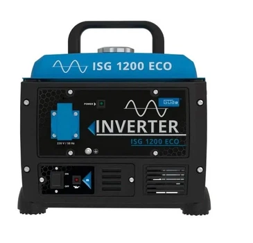 Инверторный бензиновый генератор GÜDE ISG 1200 ECO / 1 кВт / Откатной старт GERMANY