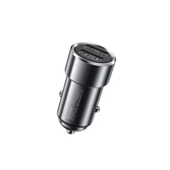 Автомобільний зарядний пристрій WK WP-C25 Tikin 2 USB 12W срібний
