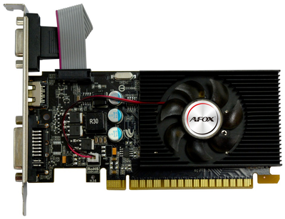 Karta graficzna AFOX PCI-Ex GeForce GT220 1GB DDR3 (128bit) (668/1308) (DVI, VGA, HDMI) (AF220-1024D3L2)