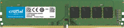 Оперативна пам'ять Crucial DDR4-3200 8192 MB PC4-25600 (CT8G4DFRA32A)