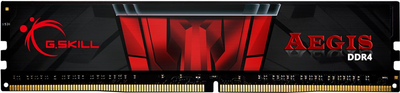 Оперативна пам'ять G.Skill DDR4-3200 8192MB PC4-25600 Aegis (F4-3200C16S-8GIS)