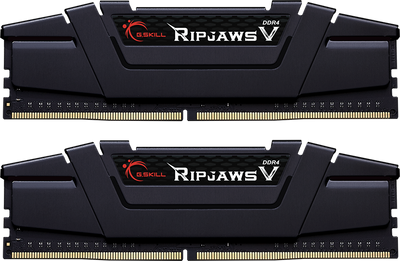 RAM G.Skill DDR4-4000 16384MB PC4-32000 (zestaw 2x8192) Ripjaws V Black (F4-4000C18D-16GVK)