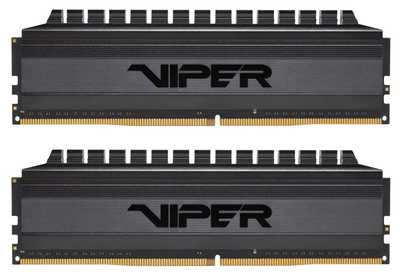 Оперативна пам'ять Patriot DDR4-3200 32768 MB PC4-25600 (Kit of 2x16384) Viper 4 Blackout Series (PVB432G320C6K)