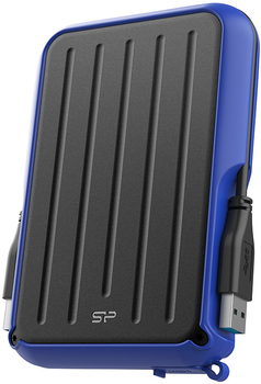 Жорсткий диск Silicon Power Armor A66 2TB SP020TBPHD66SS3B 2.5 USB 3.2 External Blue