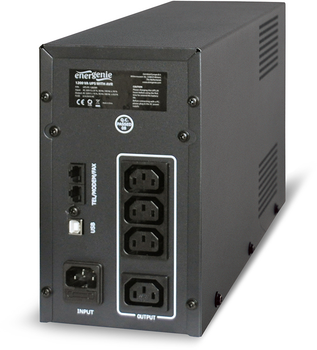 ДБЖ EnerGenie 1200VA (UPS-PC-1202AP)