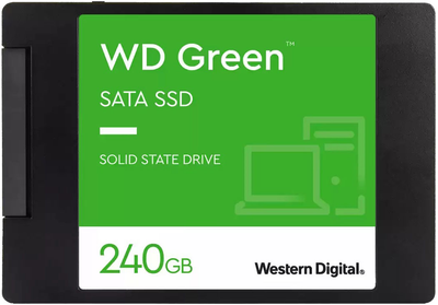 SSD диск Western Digital Green 240GB 2.5" SATAIII TLC (WDS240G3G0A)