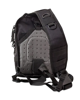 Рюкзак тактичний однолямковий KOMBAT UK Mini Molle Recon Shoulder Bag (kb-mmrsb-blk00001111)