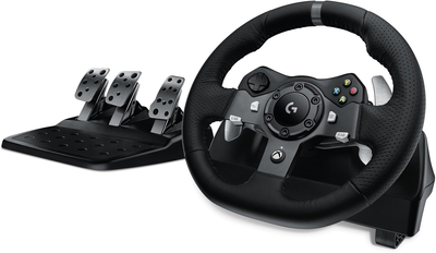 Kierownica przewodowa Logitech G920 Driving Force PC/Xbox One Czarna (941-000123)