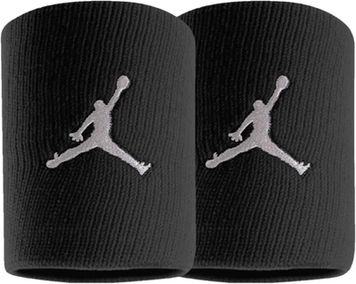 Напульсник Nike Jordan Jumpman Wristbands 2 PK (J.KN.01.010.OS) OSFM Черный (887791157768)