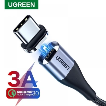Магнитный кабель Ugreen USB - Type-C 100см