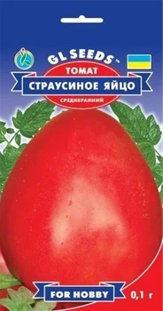 Семена Томат Страусинное яйцо, 0,1 г (GL Seeds)