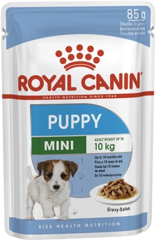 Упаковка вологого корму для собак Royal Canin Puppy Mini Chn Wet 12 шт. х по 85 г (9003579008201)