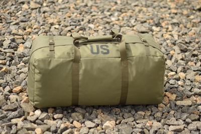 Большой военный тактический баул сумка тактическая US 130 л цвет хаки для передислокации