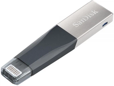 USB Флешка для Apple на 16 Гб | Флеш-накопитель для Iphone SanDisk 16GB | Lightning Флешка для Ipad (SDIX40N-016G-GN6NN)KT