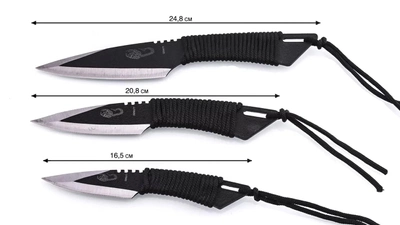 Набор метательных ножей Скорпион (3 штуки)