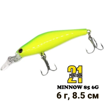 Воблер Pontoon21 Minnow 85 6G SS SR #7